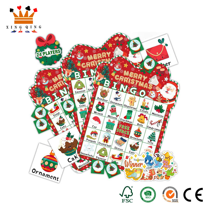 Vilka är fördelarna med Merry Christmas Game Card?