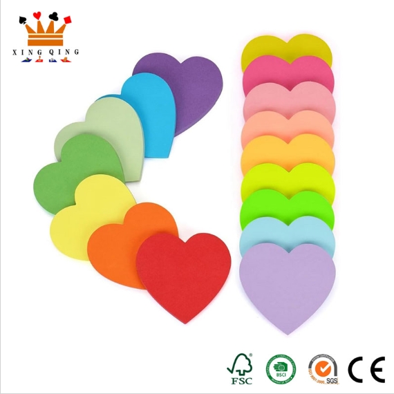 Vad är användningen av Heart Shape Sticky Notes?